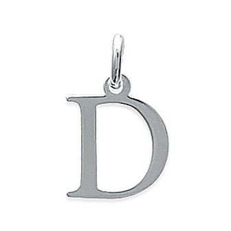 Pendentif argent 925/000 alphabet 18750YU