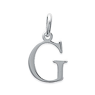 Pendentif argent 925/000 alphabet 18750YU