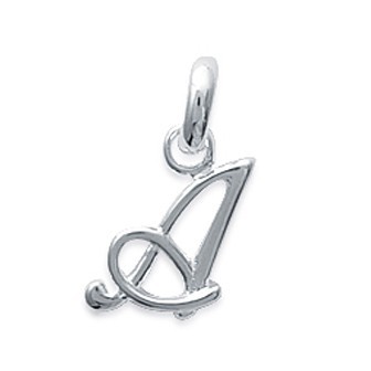 Pendentif argent 925/000 alphabet