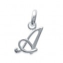 Pendentif argent 925/000 alphabet