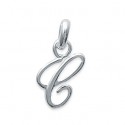 Pendentif argent 925/000 alphabet