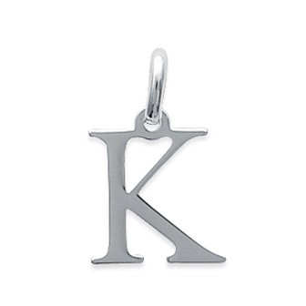 Pendentif argent 925/000 alphabet