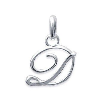 Pendentif argent rhodiée 925/000