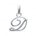 Pendentif argent rhodiée 925/000