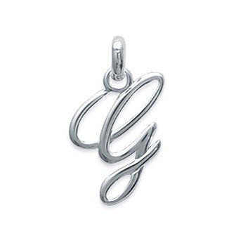 Pendentif argent rhodiée 925/000 748115YU
