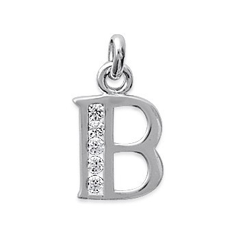 Pendentif argent rhodiée 925/000 oz 186011YU