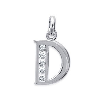 Pendentif argent rhodiée 925/000 oz 186011YU