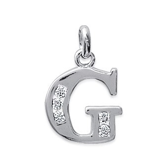 Pendentif argent rhodiée 925/000 oz 186011YU