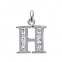 Pendentif argent rhodiée 925/000 oz