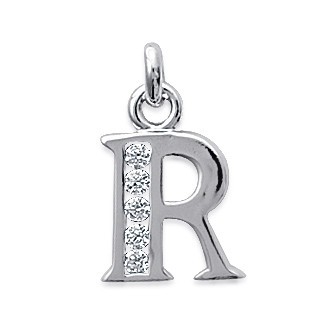 Pendentif argent rhodiée 925/000 oz