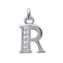 Pendentif argent rhodiée 925/000 oz