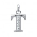 Pendentif argent rhodiée 925/000 oz