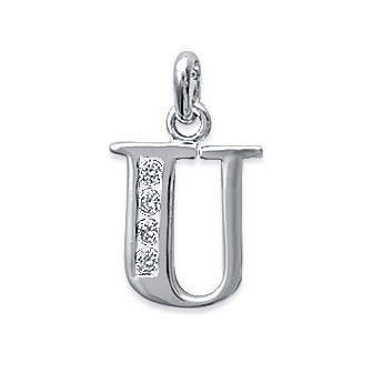 Pendentif argent rhodiée 925/000 oz 1860110BN