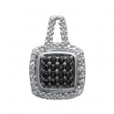 Pendentif argent rhodiée 925/000 oz
