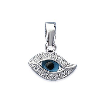 Pendentif argent rhodiée 925/000 oz 18909BN
