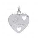 Pendentif argent 925/000 rhodiée