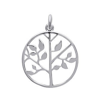 Pendentif argent 925/000 rhodiée