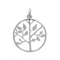 Pendentif argent 925/000 rhodiée