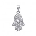 Pendentif argent rhodiée 925/000 oz