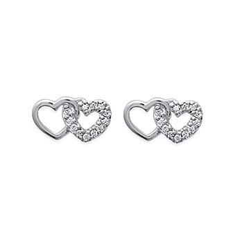 Boucles d'oreilles argent 925/000 rhodiée OP62510