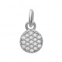 Pendentif argent rhodiée 925/000 oz