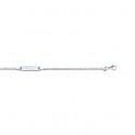 Bracelet gourmette argent 925/000 rhodiée enfant