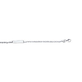 Bracelet gourmette argent 925/000 rhodiée enfant 