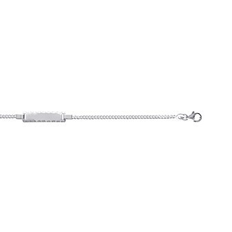 Bracelet gourmette argent 925/000 rhodiée enfant