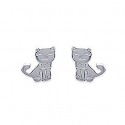 Boucle d'oreilles argent 925/000