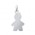 Pendentif argent 925/000 rhodiée