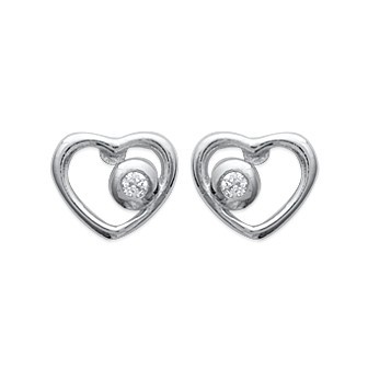 Boucle d'oreilles argent 925/000 rhodiée oz OP88810