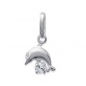 Pendentif argent 925/000 cristal 