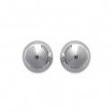 Boucles d'oreilles argent 925/000 
