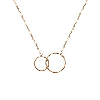 Collier plaqué-or 750/000 3 microns