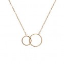 Collier plaqué-or 750/000 3 microns