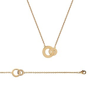 Bracelet femme plaqué-or 750/000 3 microns