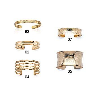 Jonc plaqué-or 750/000 3 microns