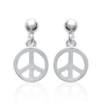 Boucles d'oreilles argent 925/000 rhodiée 74461BN