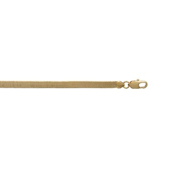 Collier femme plaqué-or 750/000 3 microns