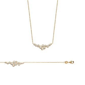 Bracelet plaqué-or 750/000 3 microns oz