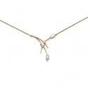 Collier plaqué-or 750/000 3 microns oz