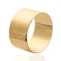 Bague plaqué-or 750/000 3 microns