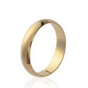 Bague plaqué-or 750/000 3 microns alliance