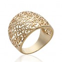 Bague plaqué-or 750/000 3 microns