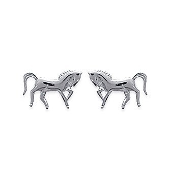 Boucles d'oreilles argent 925/000 rhodiée