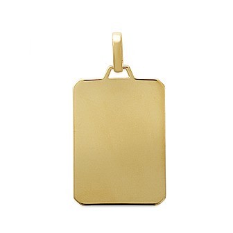 Pendentif plaqué-or 750/000 3 microns