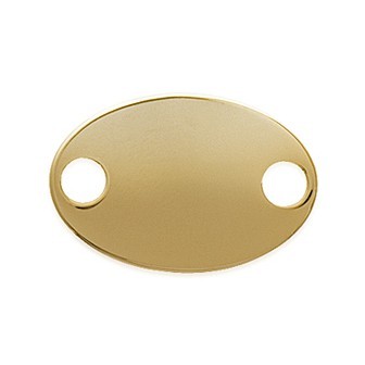 Pendentif plaqué-or 750/000 3 microns