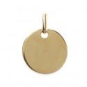 Pendentif plaqué-or 750/000 3 microns