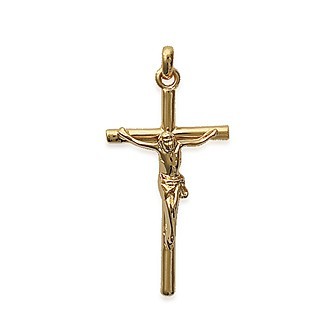Pendentif plaqué-or 750/000 3 microns culte
