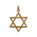 Pendentif plaqué-or 750/000 3 microns culte